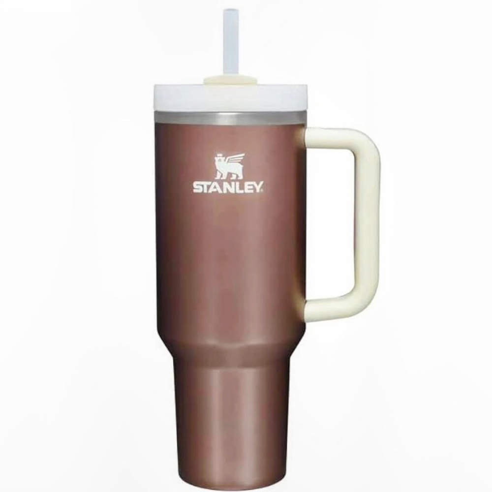 FAST SHIPPING NWT Stanley QUENCHER H2.0 FLOWSTATE TUMBLER 40OZ Rose Quartz Glow